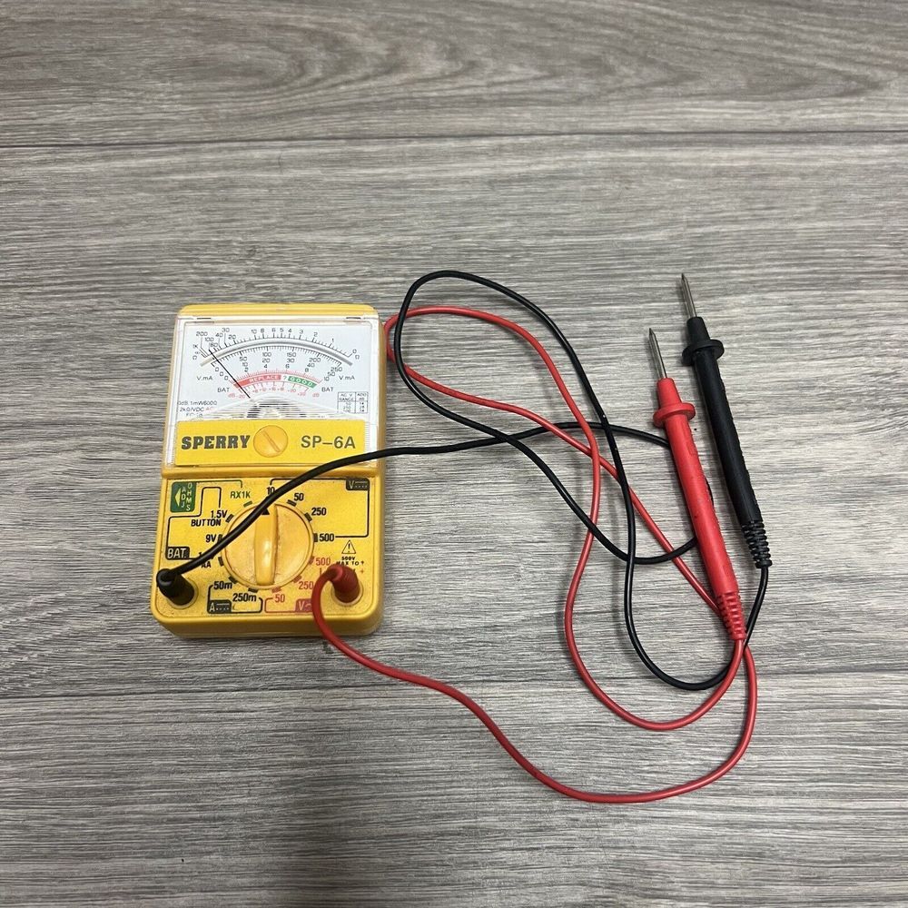 Sperry Multi Function Multimeter‎ SP-6A Gardner Bender Sperry